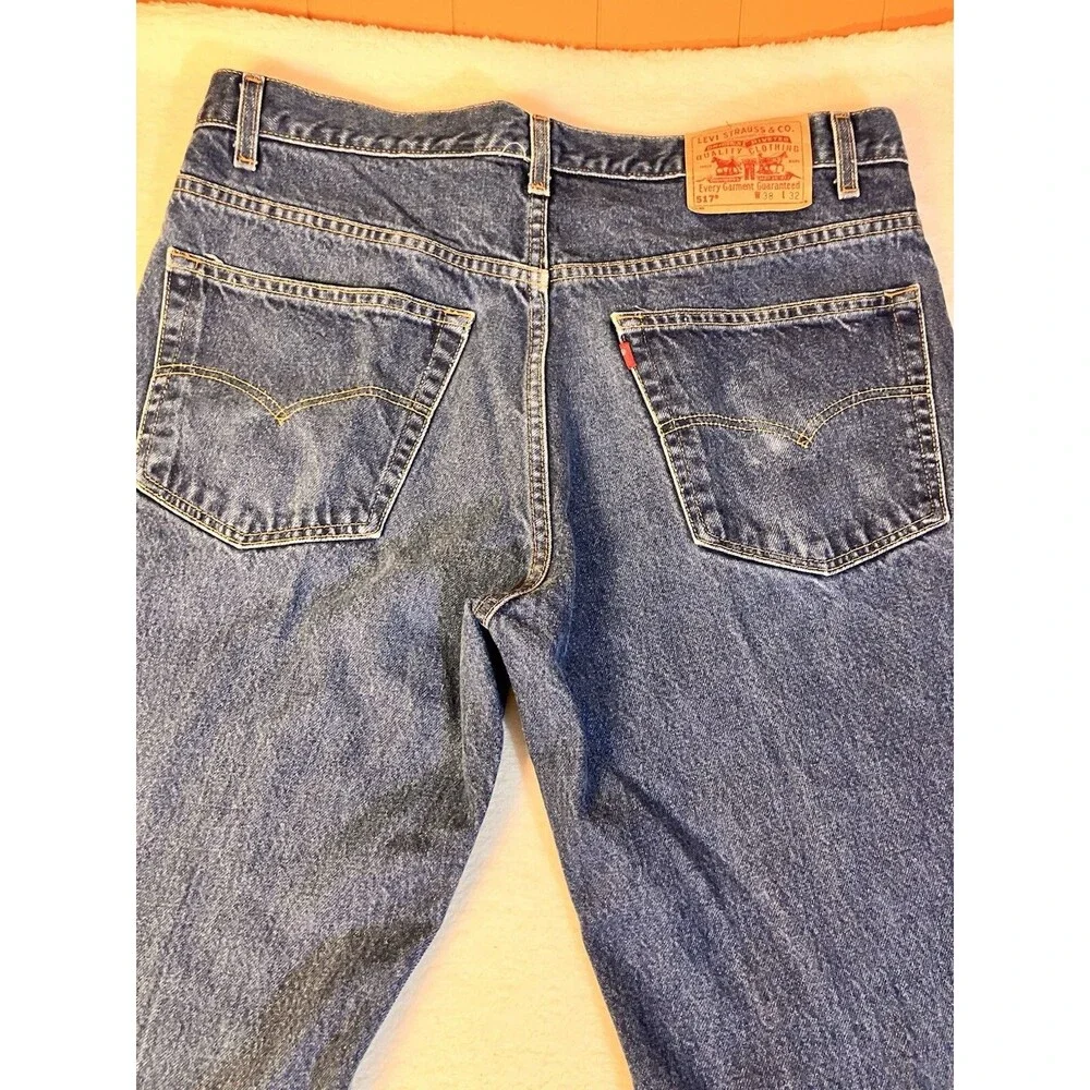 Vintage 517 Levi’s Jeans Men’s Size 38x32 Bootcut Nice Condition See Photos